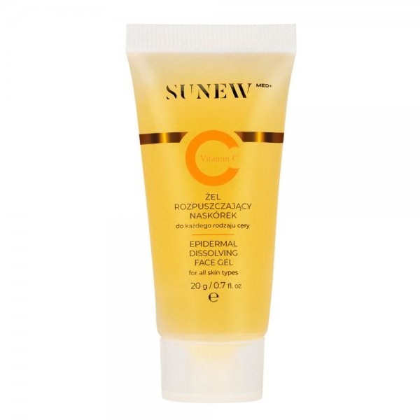 SunewMed+ Epidermal Dissolving Face Gel żel rozpuszczający naskórek z witaminą C 20g