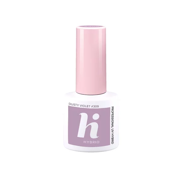 hi hybrid, lakier hybrydowy, 5ml, #309 Dusty Violet