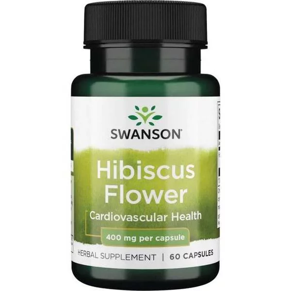Swanson FS Hibiscus Flower 400mg 60caps
