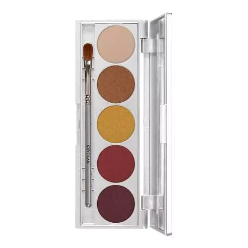 Kryolan, paleta 5 cieni do powiek, 7,5g, Mexico City