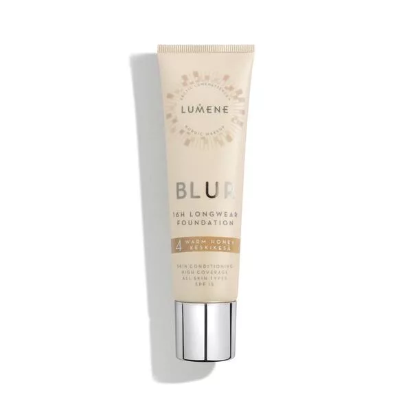 Lumene Blur, kremowy podkład wygładzający, 30ml, 4 - Warm Beige