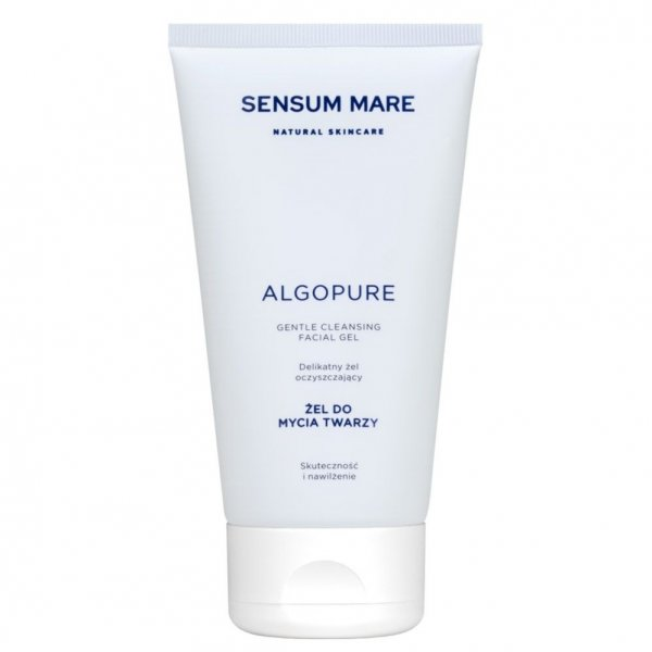 Sensum Mare Algopure delikatny żel do mycia twarzy z kompleksem 5 alg morskich i wodą z lodowca norweskiego 150ml
