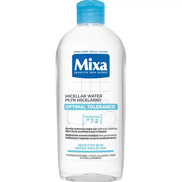 Mixa Nawilżenie, płyn micelarny optymalna tolerancja, 400ml