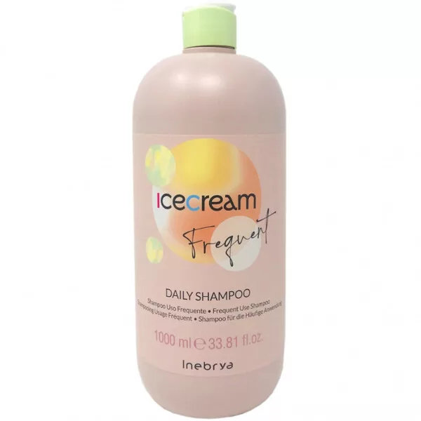 Inebrya Ice Cream Cleany, szampon do włosów przywracający równowagę skóry głowy, 1000ml