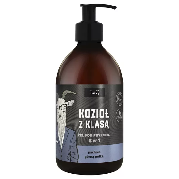 LaQ Kozioł z klasą, żel pod prysznic 8w1, 500ml