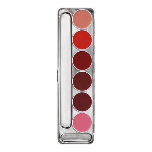 Kryolan, paleta 6 błyszczyków do ust, 20g