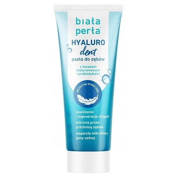 Biała Perła Hyaluro Dent pasta do zębów z kwasem hialuronowym i probiotykami 75ml