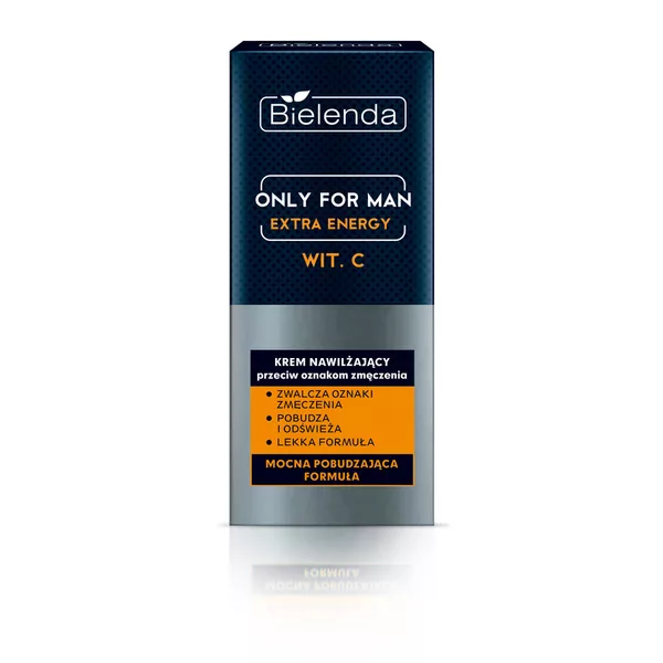 Bielenda Only For Men Nawilżający Krem Extra Energy, 50ml