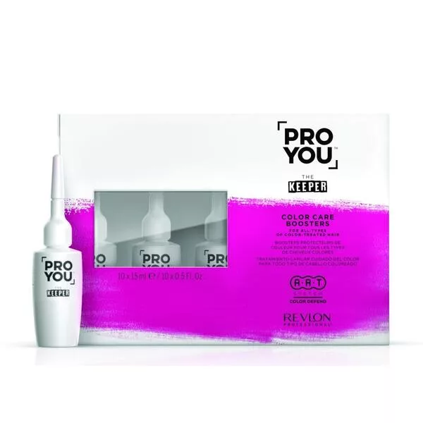 Revlon, Pro You Keeper Booster, ampułki chroniące kolor, 10 x 15ml
