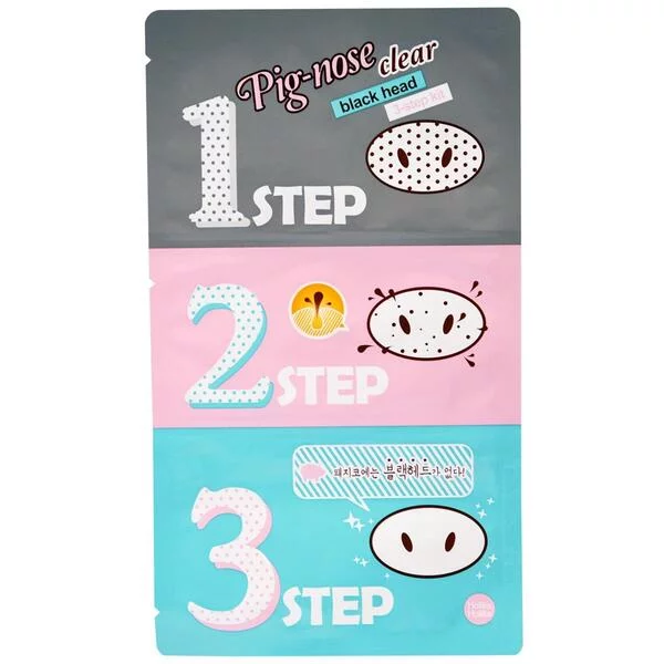 Holika Holika Pig-nose, plastry oczyszczające na nos
