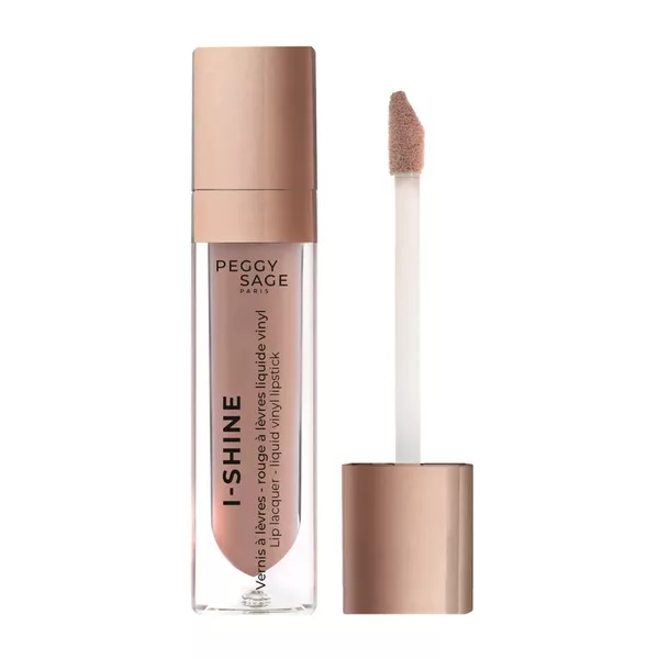 Peggy Sage I-Shine, winylowa szminka do ust w płynie, nude beige, 6ml
