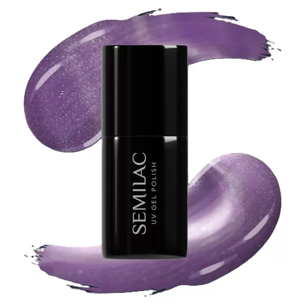 Semilac Gloss Gala, lakier hybrydowy, 664 Lilac Gloss, 7ml