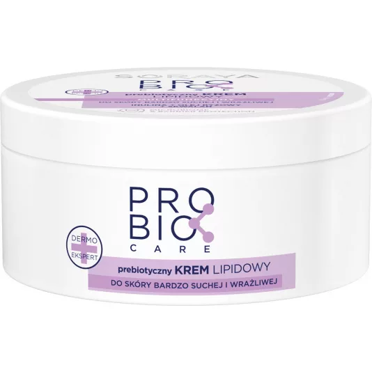 Soraya Probio Care, prebiotyczny krem lipidowy do skóry bardzo suchej i wrażliwej, 200ml