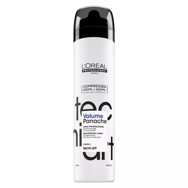 Loreal Tecni Art Savage Panache Pure, lekki puder w sprayu dodający objętości, 250ml