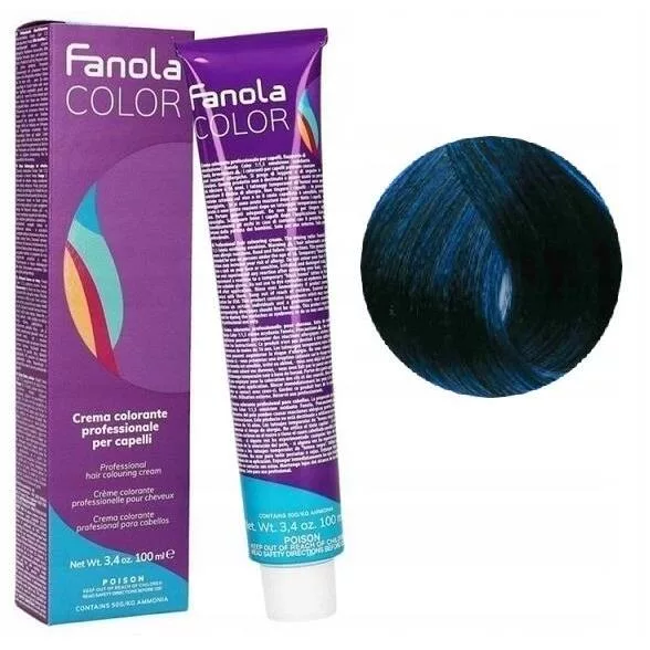 Fanola Color Cream, krem koloryzujący, blue, 100ml