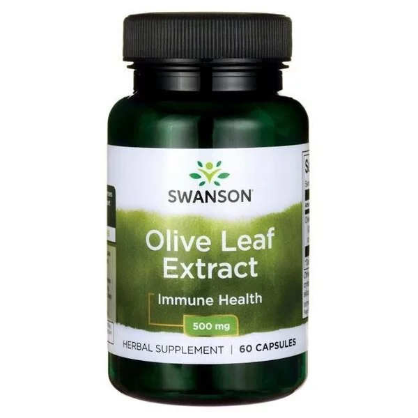 Swanson Olive Leaf Extract 500mg 60 kaps
