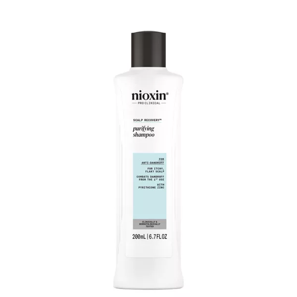 Nioxin Scalp Recovery oczyszczający szampon przeciwłupieżowy do swędzącej skóry głowy, 200ml