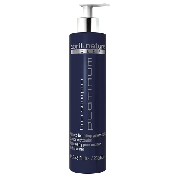 Abril et nature Color Platinum Bain Shampoo szampon eliminujący żółte odcienie 250ml