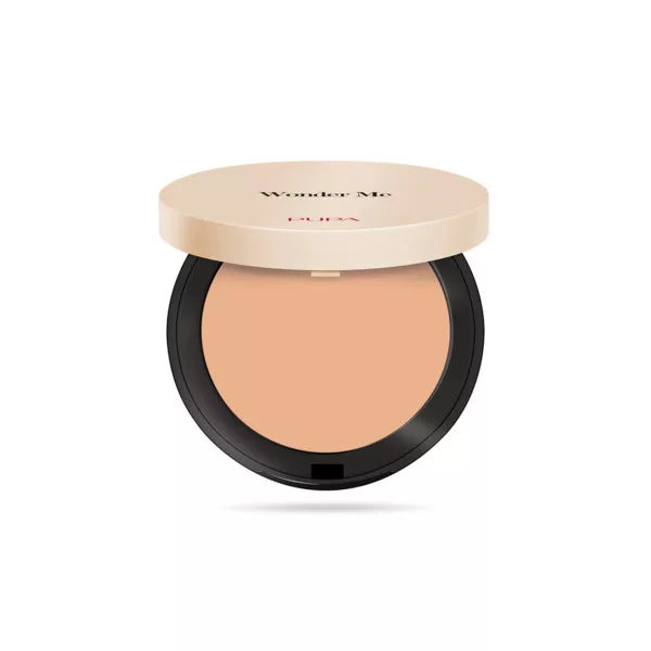 PUPA Wonder Me Powder-No-Powder, puder prasowany, 020 nude, 7,5g