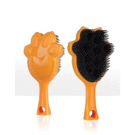 Tangle Angel Pet, Mini szczotka dla zwierząt, pomarańczowa