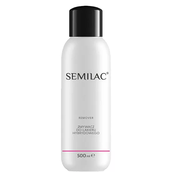 Semilac Remover, zmywacz lakieru hybrydowego, 500ml