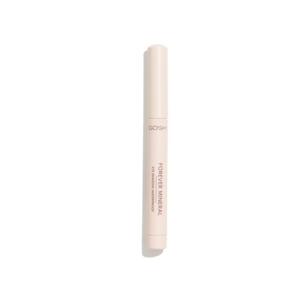 Gosh Forever Mineral, cień do powiek w sztyfcie wodoodporny, 001 Pearly White, 1.4g