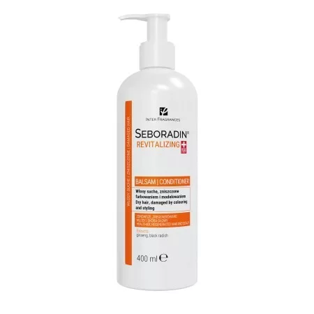 Seboradin Revitalizing, balsam regenerujący do włosów, 400ml