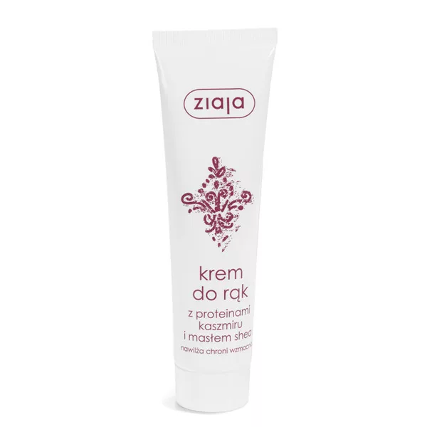 Ziaja, krem do rąk z proteinami kaszmiru i masłem shea, 100ml