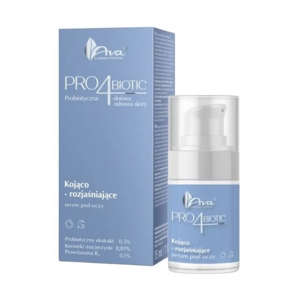 Ava Laboratorium Pro4Biotic kojąco-rozjaśniające serum pod oczy 15ml