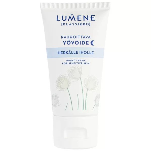 Lumene KLASSIKKO, Kojący krem na noc do skóry wrażliwej, 50ml