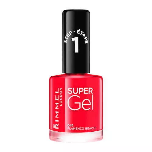 Rimmel Super Gel żelowy lakier do paznokci 045 Flamenco Beach 12ml