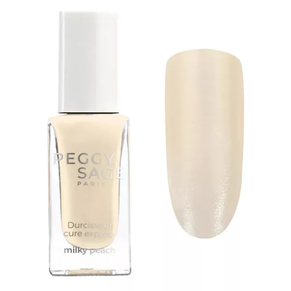 Peggy Sage, Odżywka ekspresowa do paznokci milky peach, 11ml