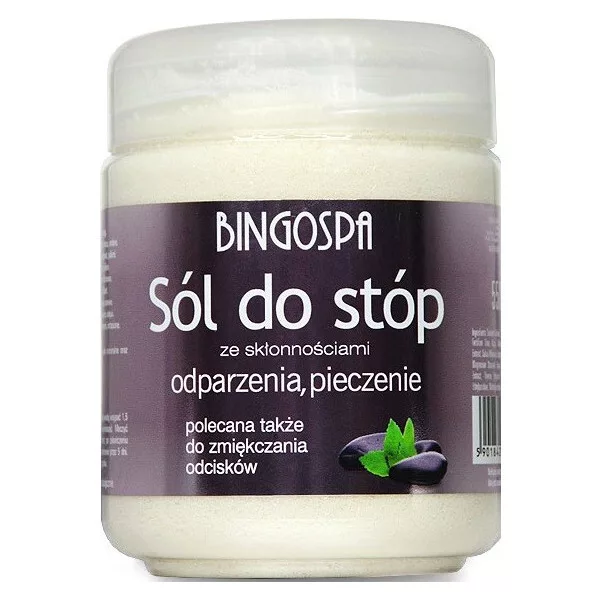 BingoSpa Sól do stóp ze skłonnościami do odparzenia i pieczenie 550g