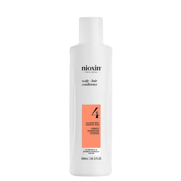 Nioxin System 4 odżywka Scalp Therapy do włosów naturalnych, lekko przerzedzonych, 300ml