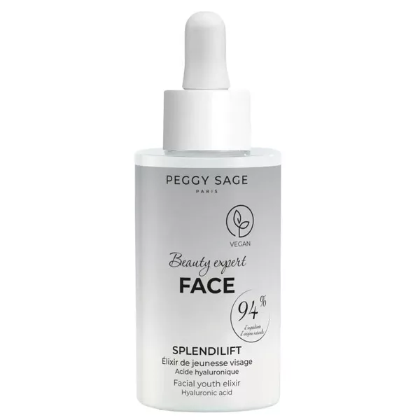 Peggy Sage, przeciwzmarszczkowe serum do twarzy z kwasem hialuronowym splendlift, 32ml