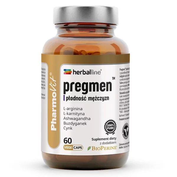Pharmovit Pregmen płodność mężczyzn suplement diety 60 kapsułek