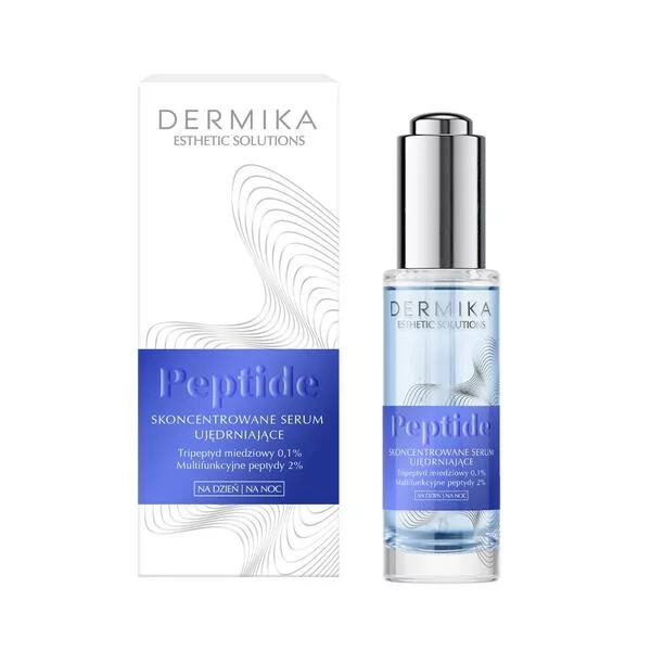 Dermika Esthetic Solutions Peptide Serum Ujędrniające Na Dzień I Na Noc, 30ml