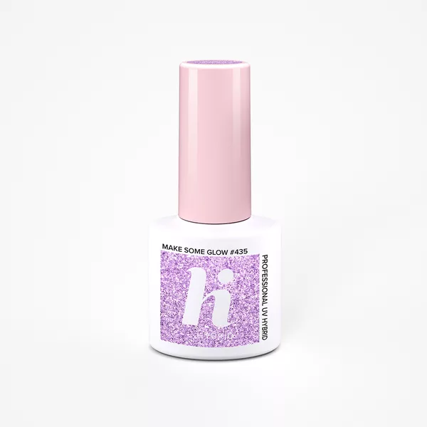 hi hybrid, lakier hybrydowy, 5ml, #435 Make Some Glow