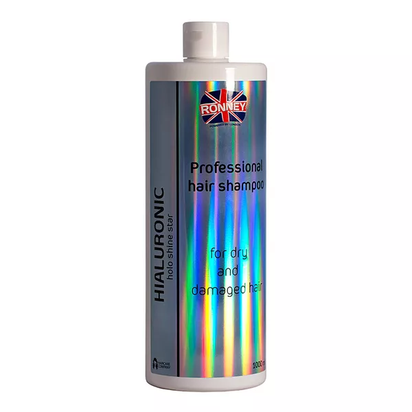 Ronney HoLo Shine Star, Szampon nawilżający do włosów suchych i zniszczonych, 1000ml