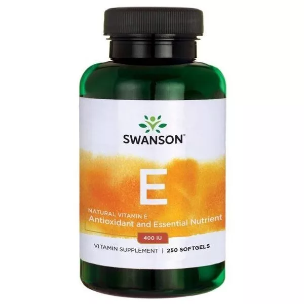 Swanson Witamina E Naturalna 400IU 250kaps
