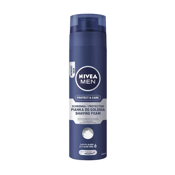 Nivea Men Protect & Care ochronna pianka do golenia 200ml