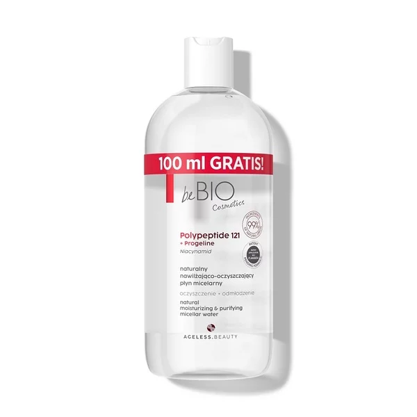 BeBio Ewa Chodakowska Ageless Beauty naturalny nawilżająco-oczyszczający płyn micelarny 500ml