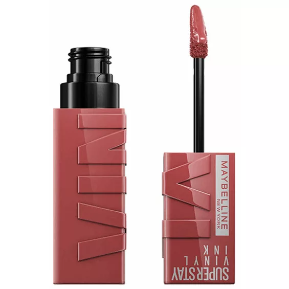 Maybelline New York Super Stay Vinyl Ink, pomadka do ust, 115 peppy, 7,2ml