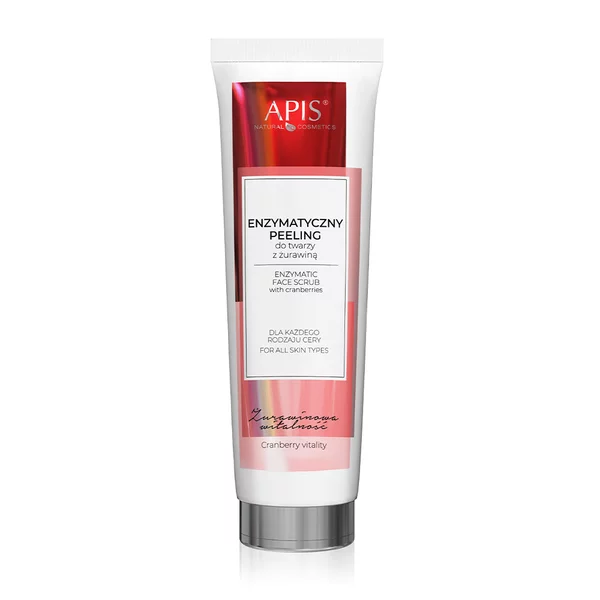Apis Żurawinowa witalność, Enzymatyczny peeling, 100ml