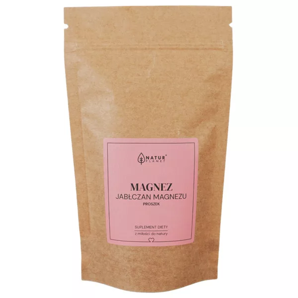 NaturPlanet, jabłczan magnezu, 250g