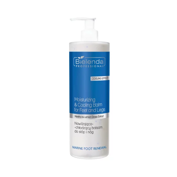 Bielenda Professional Is Marine Foot Renewal, nawilżająco-chłodzący balsam do stóp i nóg, 500ml