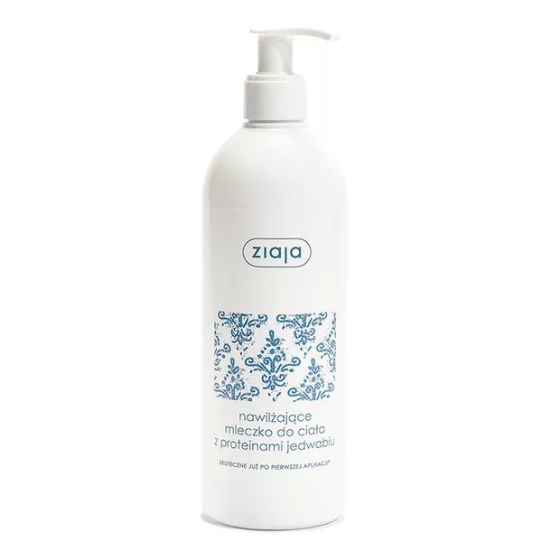 Ziaja Jedwab, mleczko do ciała nawilżające, 400ml