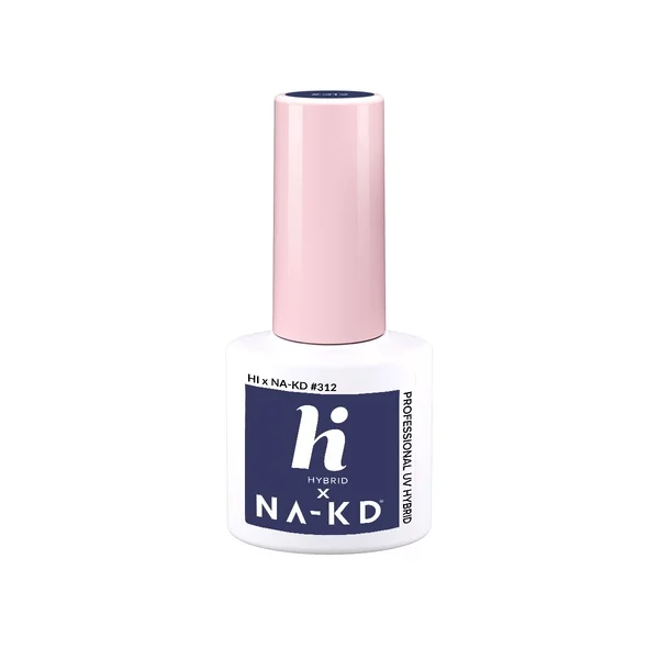 hi hybrid, lakier hybrydowy, 5ml, #312 Blue Grey