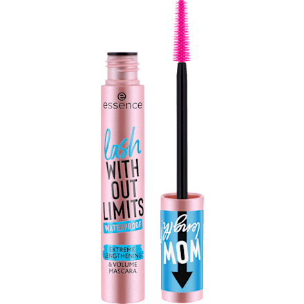 Essence Lash Without Limits Waterproof, tusz do rzęs, 03 Black Waterproof, 13ml