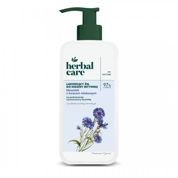 Farmona Herbal Care łagodzący żel do higieny intymnej bławatek i kwas mlekowy 330ml
